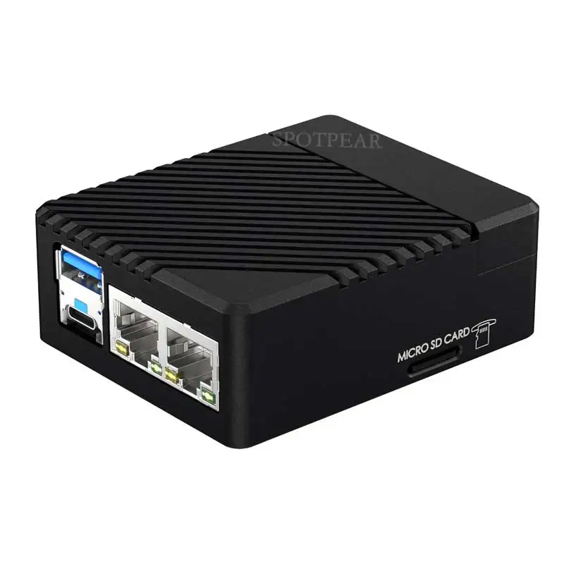 Raspberry Pi CM5 ��ǻ�� ��� 5 ��� �Ⱑ��Ʈ �̴��� RJ45 Ȯ�� IO ���̽� ���� waveshare CM5-DUAL-ETH-MINI