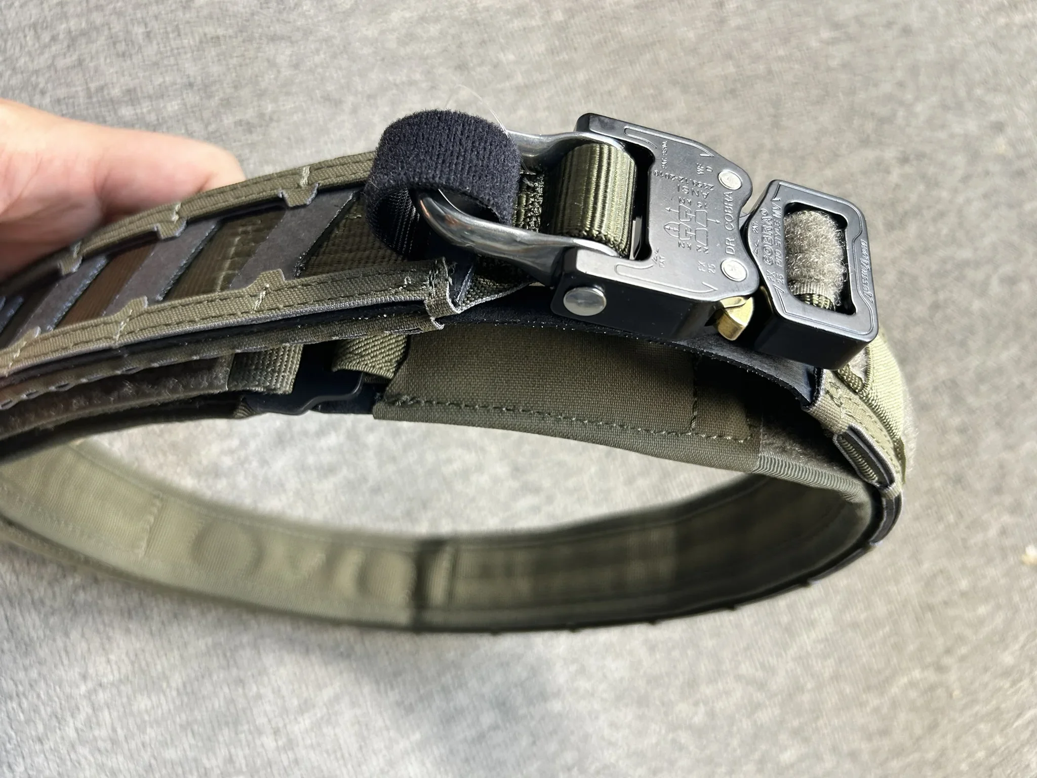 Agilite スタイル Magnetix バトルベルト CURV 磁気タクティカルベルト