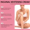 Body Whitening Cream Private Part Underarm Bleaching Butt Knee Brighten Remove Inner Thigh Intimate Inguinal Dark Dull Skin Care 6