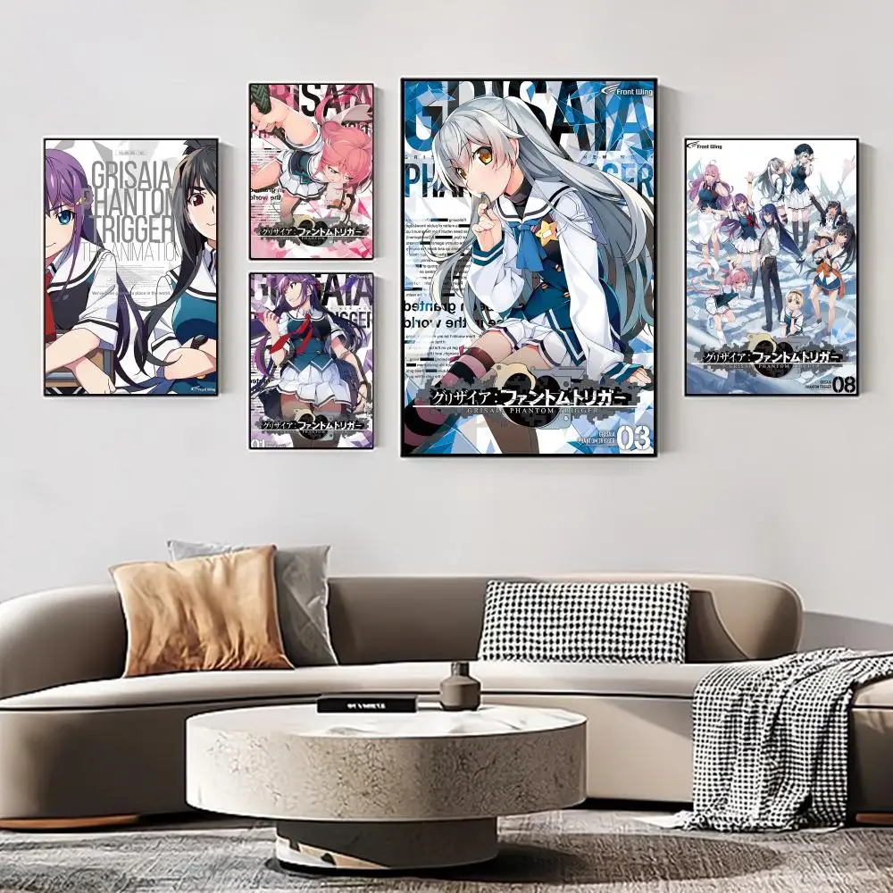 Плакат с анимационным рисунком, самоклеящаяся картина в стиле ретро