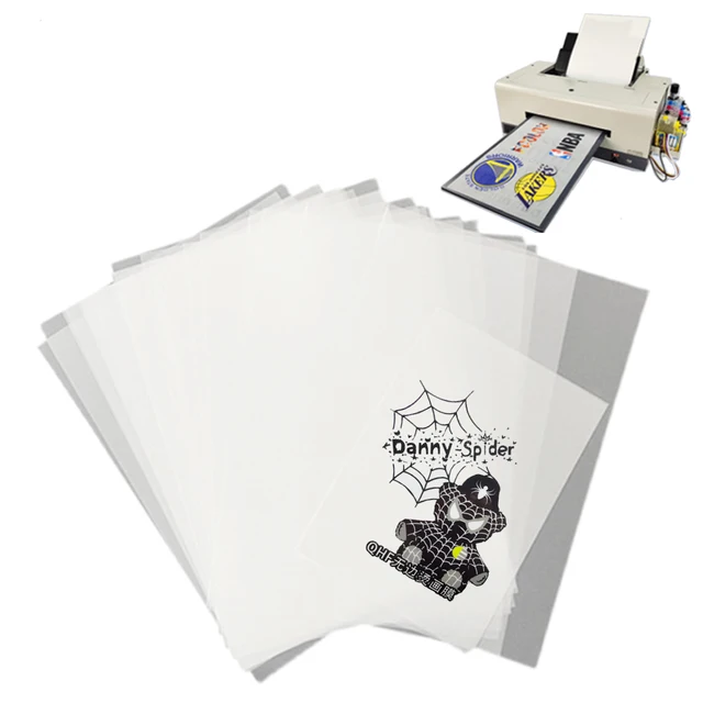 20Pc A3 A4 Dtf Átviteli Film A Tinta Nyomtatásához. - Image 2