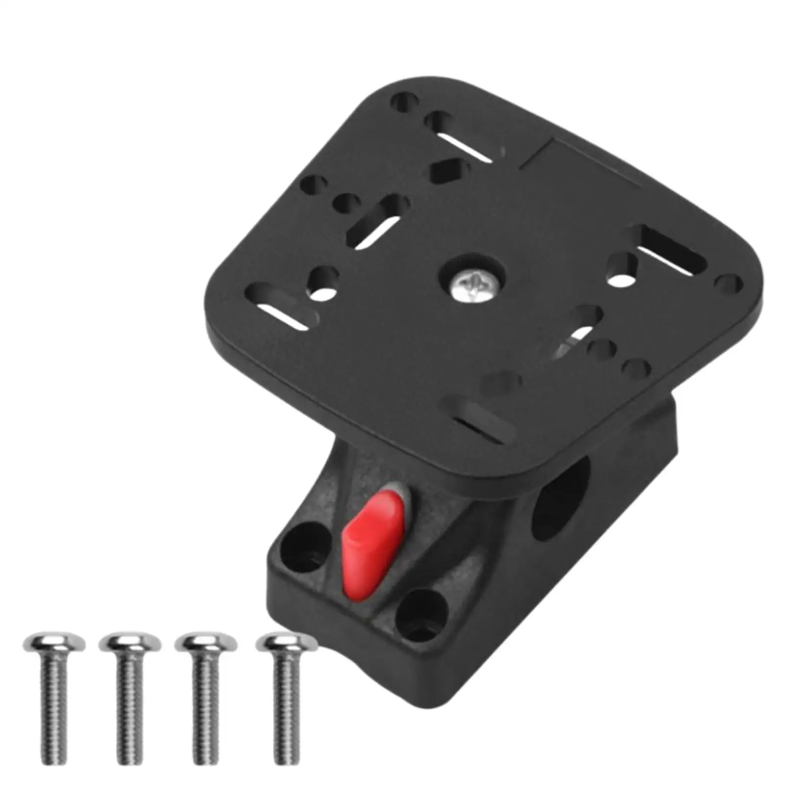 

Монтажная пластина для рыбы, регулируемая черная для лодки, байдарки, морской