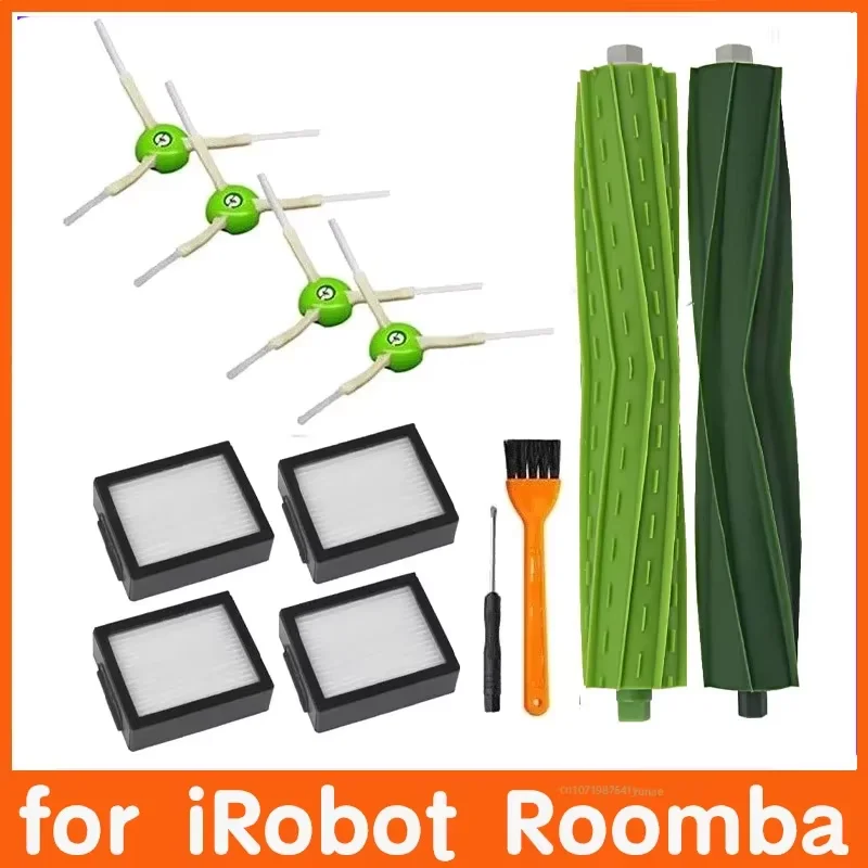 Roomba Vacuum Cleaner Brush Accessories - High-Performance Replacement Set (4/8/10pcs)