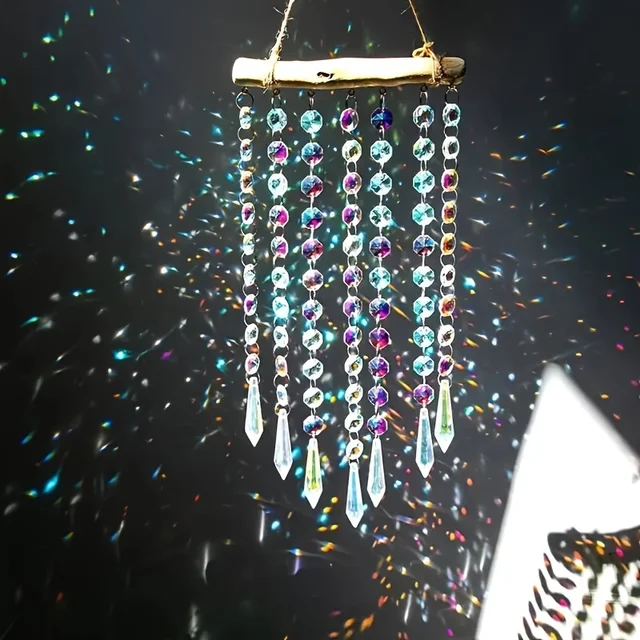 Glass Crystal Suncatcher Chime 1
