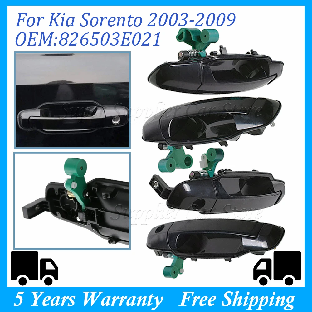 

826603E021 836503E021 для Kia Sorento 2003 2004-2005 ABS наружная дверная ручка, передняя, задняя, левая, правая 826503E021 836603E021