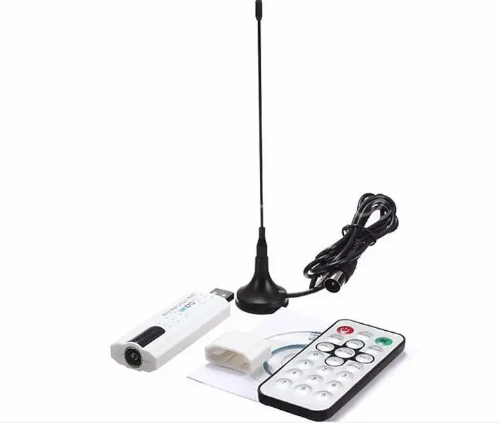 

Digital DVB-T2/T DVB-C USB 2.0 TV Tuner Stick HDTV Receiver with Antenna Remote Control HD USB Dongle PC/Laptop for Windows