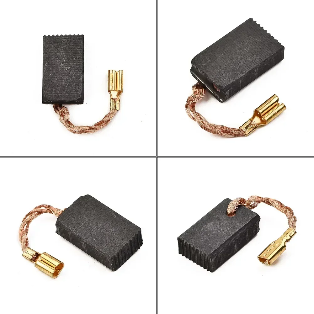 2pcs Carbon Brushes 5*10*17 Mm Size Carbon Metal 1000,1100,1400,10,11,14,15-125,150 5*10*17 Mm Brushes Power Tool Accessories 3