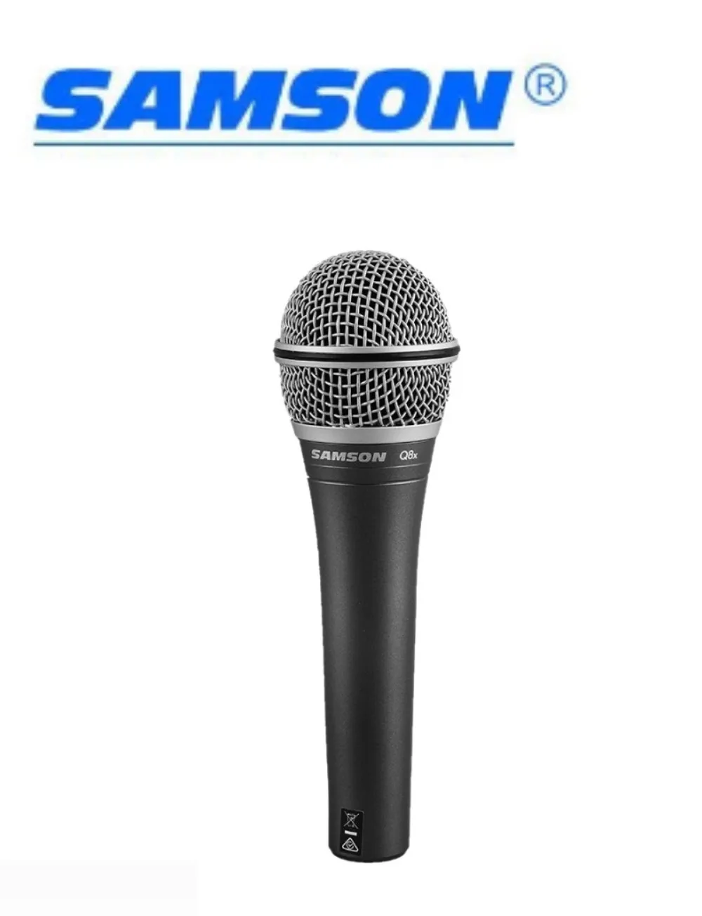 100% Original SAMSON Q8X Updated Version Q8 Professional Dynamic Vocal Microphone Handheld With Carry Bag And Clip |