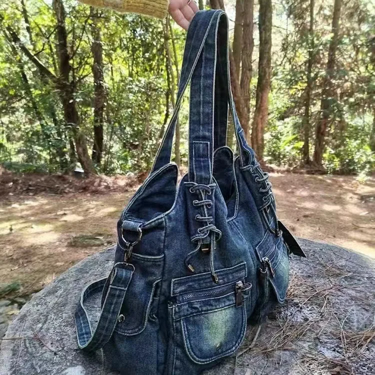 denim crossbody bag