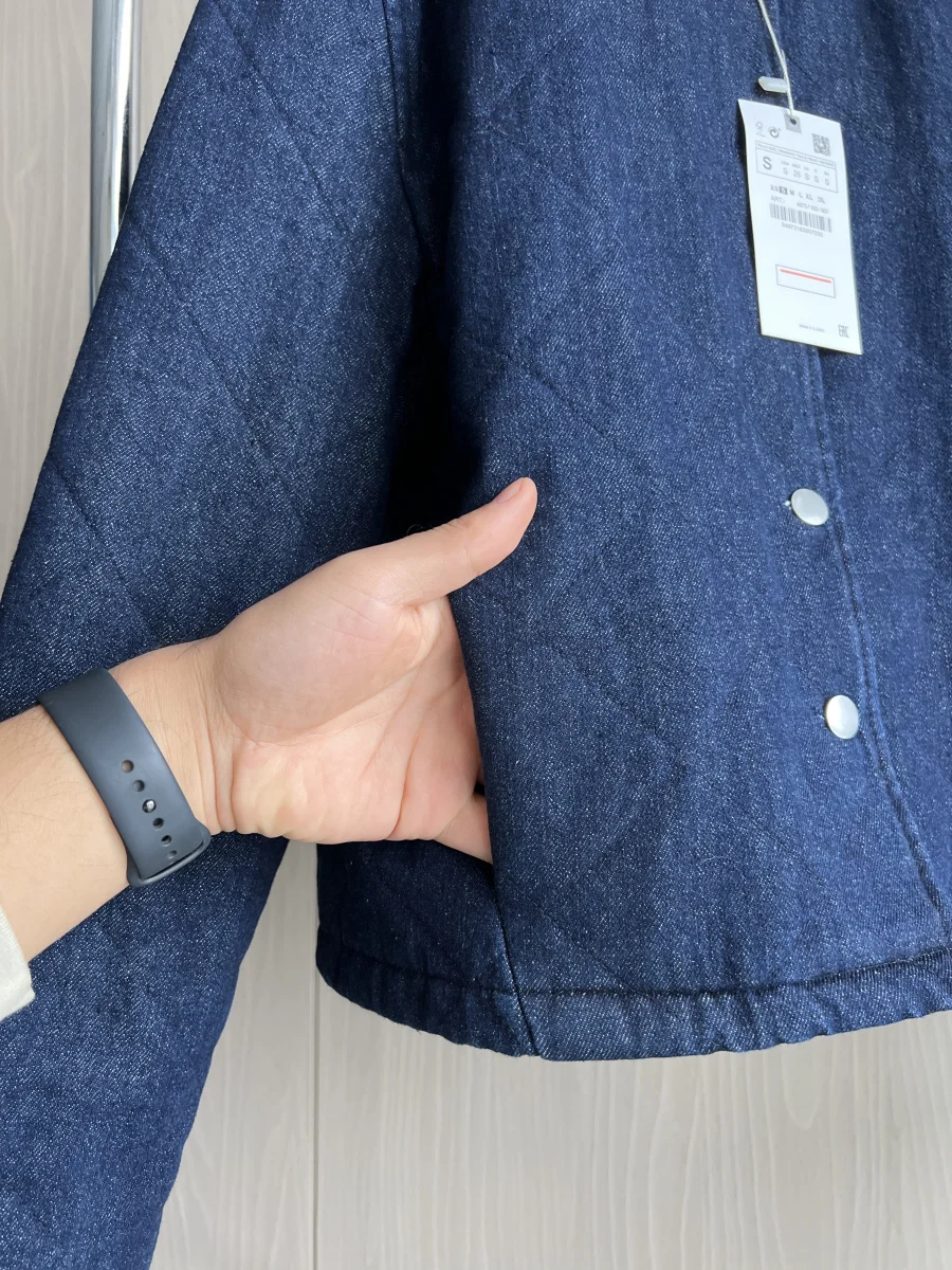 Z1975 Denim cotton Jacket Jacket 2025 Fall/Winter new women's