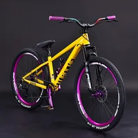OVOZI Dirt Bike bicicleta de montaña hombre y mujer adulto velocidad Variable bicicleta para estudiantes adolescentes ultraligera absorción de impacto - Imagen 4