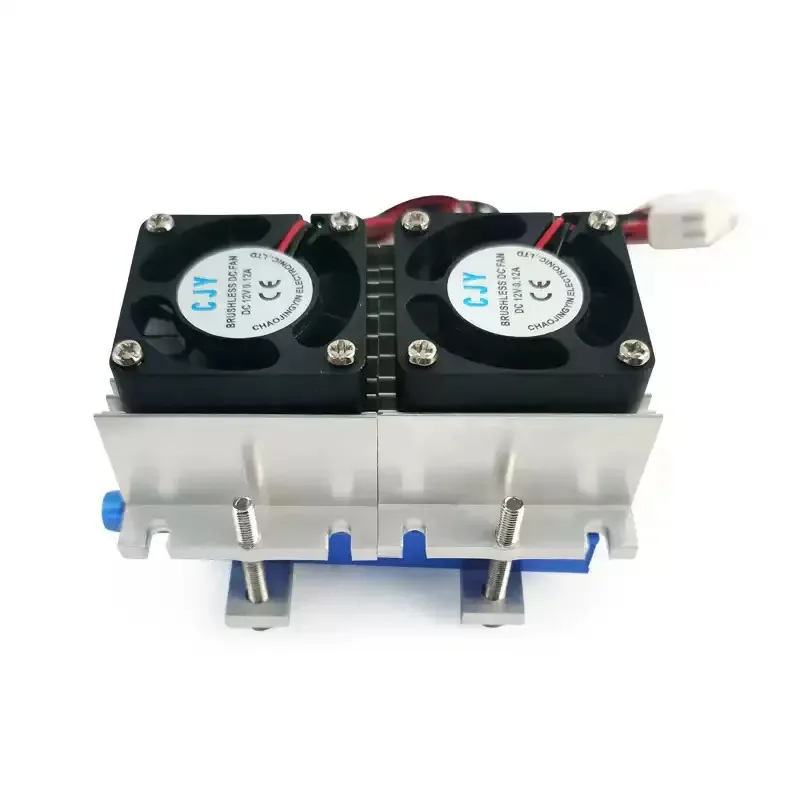 ZJ 144W 열전소자 펠티어 냉각기 12V 반도체 에어컨 냉각 시스템 실내외 DIY용