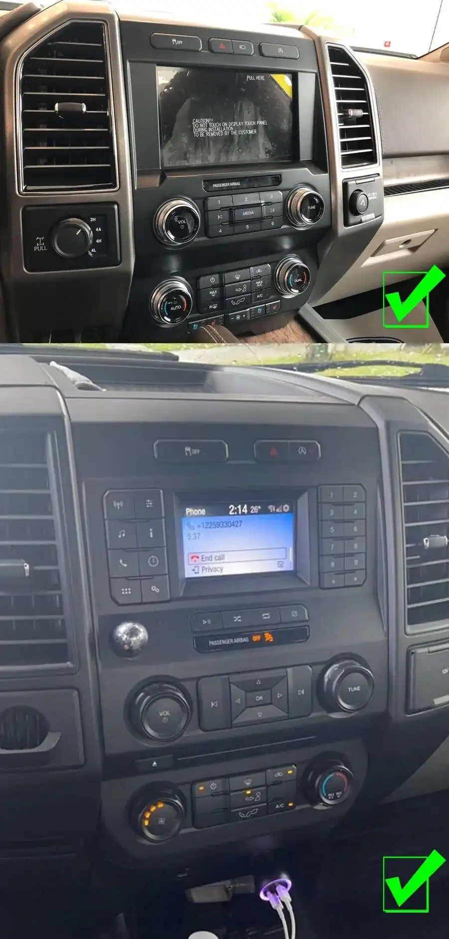 12.1" 256GB Android Screen Car Radio For Ford Raptor F150 F250 F350 F450 F650 20