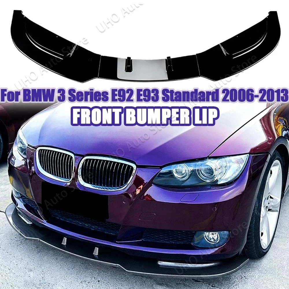 

Front Bumper Lip Spoiler Chin Body Kit Protection Exterior Diffuser For BMW 3 Series E92 E93 320i 325i Standard 2006-2013 Tuning