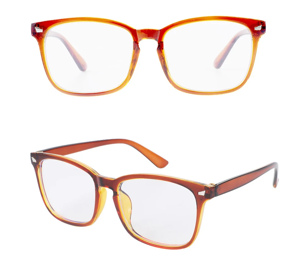 ODFANS Confezione Da 3 Occhiali Da Lettura Per Uoo,Occhiali Vista Anti Luce Blu,In Etallo - Foto 8