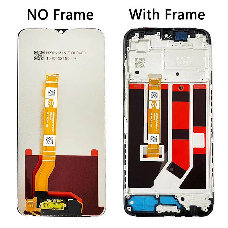 Display LCD Di Ricambio Per Oppo A38 E Oppo A18 (6,56 Pollici) - Con Touch Screen E Kit Strumenti - CPH2579 CPH2591