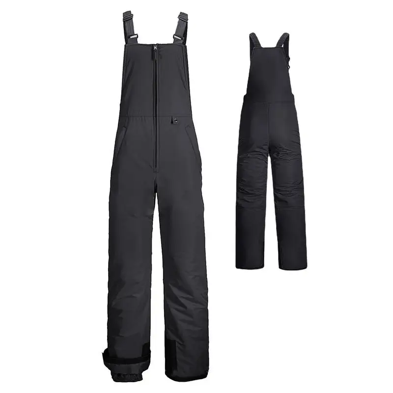 Isolierte Skihose Overalls Ripstop warm isolierte Snowboard Overalls bequeme Schnee lätzchen Skihose für Männer & Frauen S-4XL