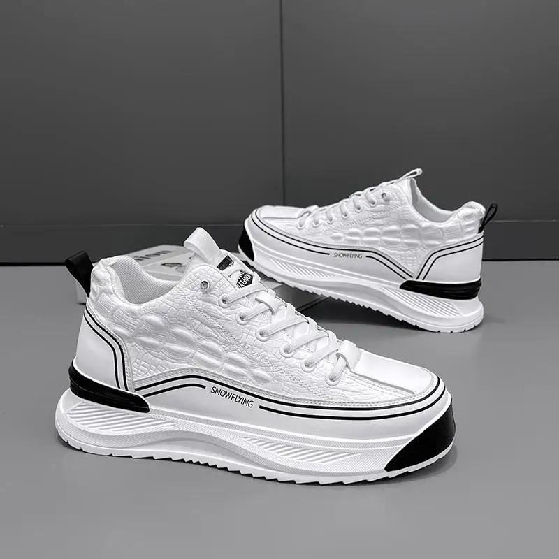 

Мужские кроссовки, осенняя нишевая обувь, увеличивающая рост, зеленая модная обувь, Двойная модель