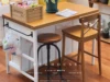 1/6 doll house model furniture accessories mini model Kitchen table hanging rod 4