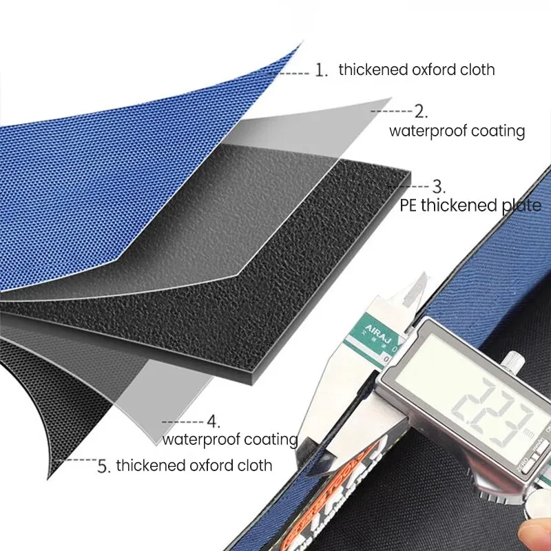 AIRAJ Tool Kit for Electricians Carpenters Handheld Multifunctional Installation and Maintenance Portable Canvas Thickening tool kit
