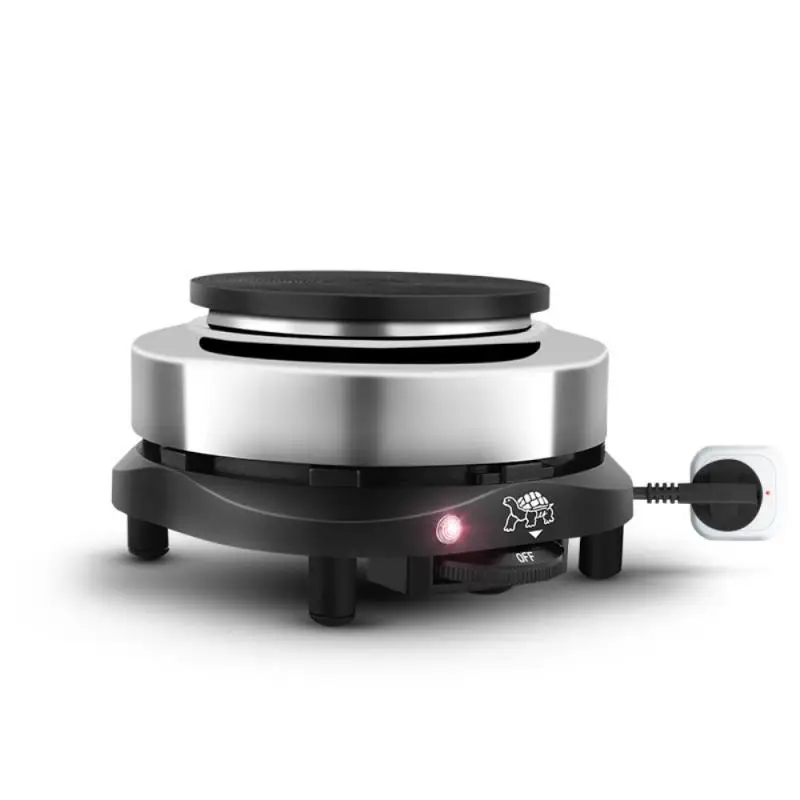 

500W 220V Mini Electric Heater Stove Hot Cooker Plate Milk Coffee Heating Furnace Tea Pot Warmer Heater Kitchen Appliance