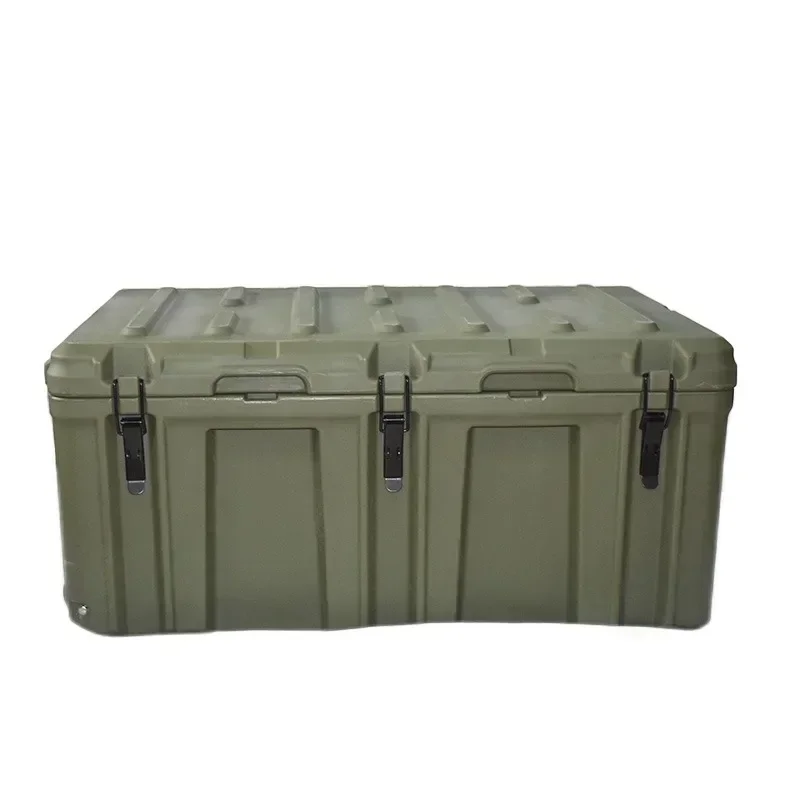 150L Waterproof Tool Case Rotomolded Car Rooftop Vehicle Hard Rugged Cargo Box Tool Box 3