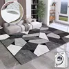 Light Luxury Geometric Large Carpets for Living Room 140x200 Home Interior Decor Area Rugs Bedroom Carpet Aesthetics Floor Mats 1
