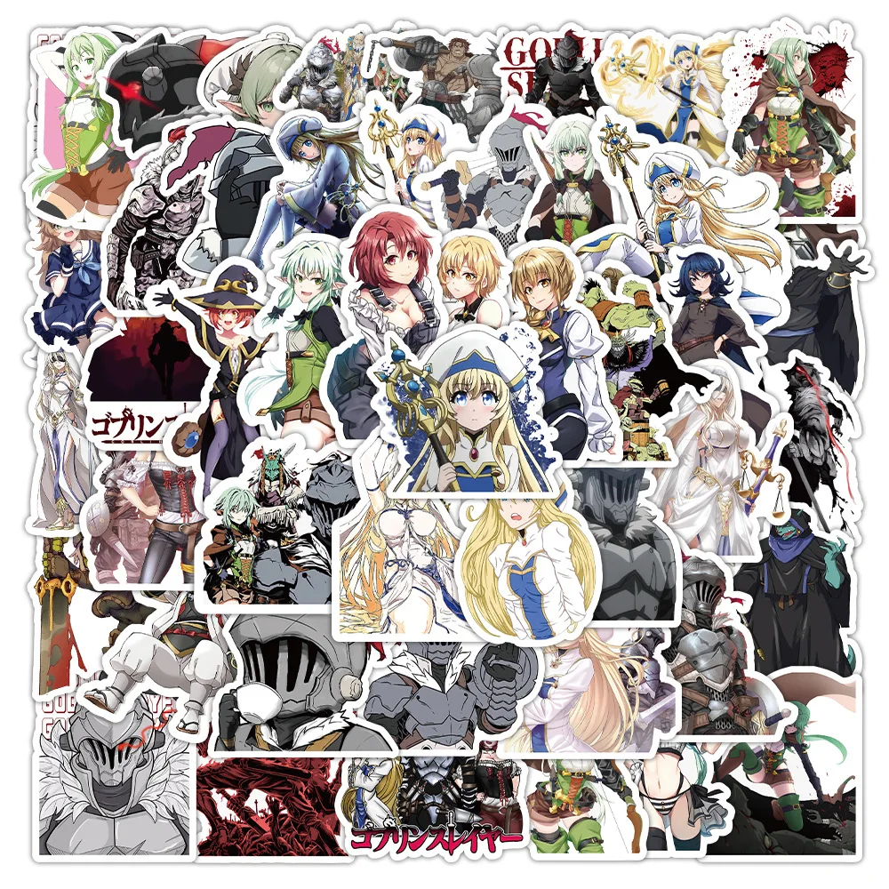 

10/30/50 шт. Новинка наклейка Goblin Slayer мультяшный креативный мотоциклетный шлем iPad багаж автомобиль гитара украшение водонепроницаемый оптовая продажа
