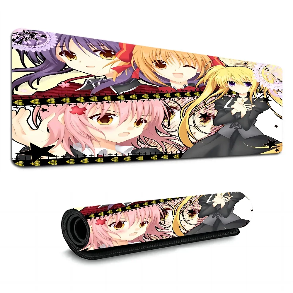 Shugo Chara Anime Cartoon XL Lockedge Office Desk Mat Table Keyboard Big Mouse Pad Laptop Cushion Non-slip For Teen Girls 3