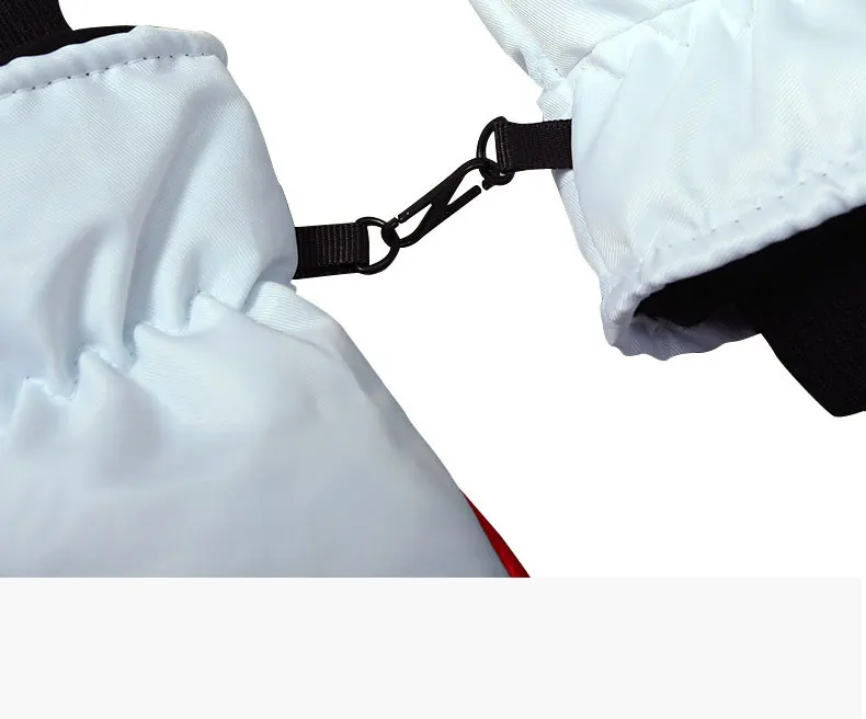 1 Pair Non-slip Ski Men Women Universal Outdoor Cycling Hiking Mitten Winter Warm Waterproof Thicken Fleece Gloves_voghion.com