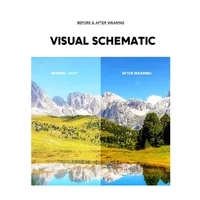 Fashion Rimless Square Double Bridge Sun Glasses Vintage Women Men Sunglasses UV400 - Image 6