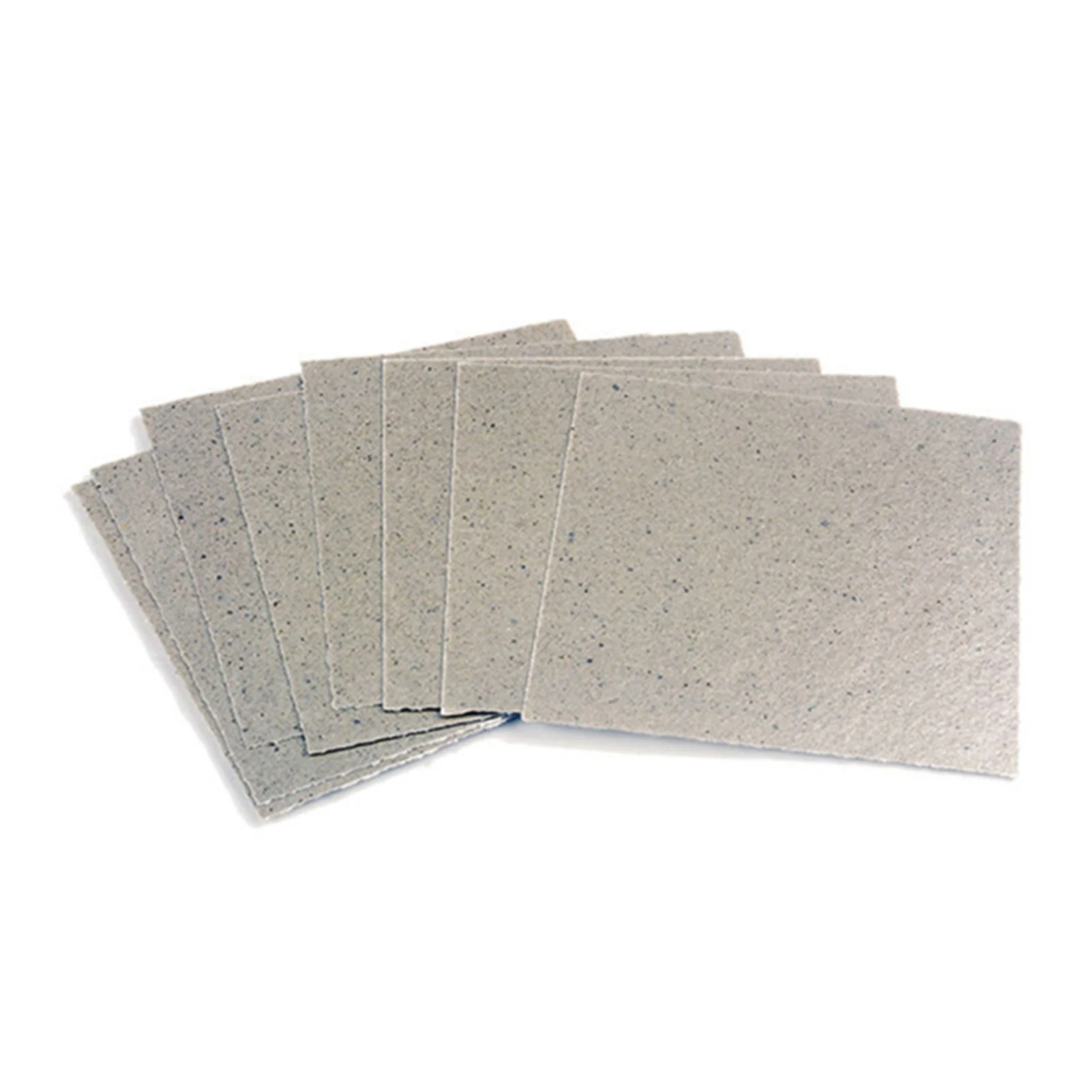 Mica Plate Microwave Insulation Mica Plate High Temperature Resistant Conductor 13x13 Cm Cuttable 4pcs/set