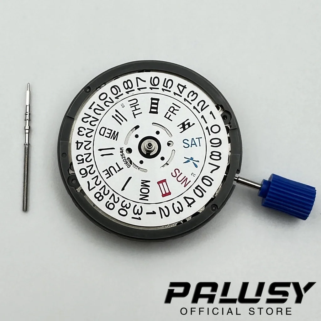 Giappone Seiko Nh36A 24 Gioielli Movimento Automatico Bianco Day-Date 3:00 Corona Alle 3.0/3.8 In Punto Nh36 4 R36A Parti Dell'Orologio Set Stelo