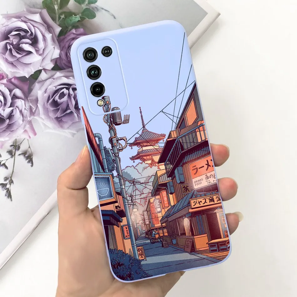 Fashion Moon Design Soft Silicon Shockproof Protective Bumper Cover