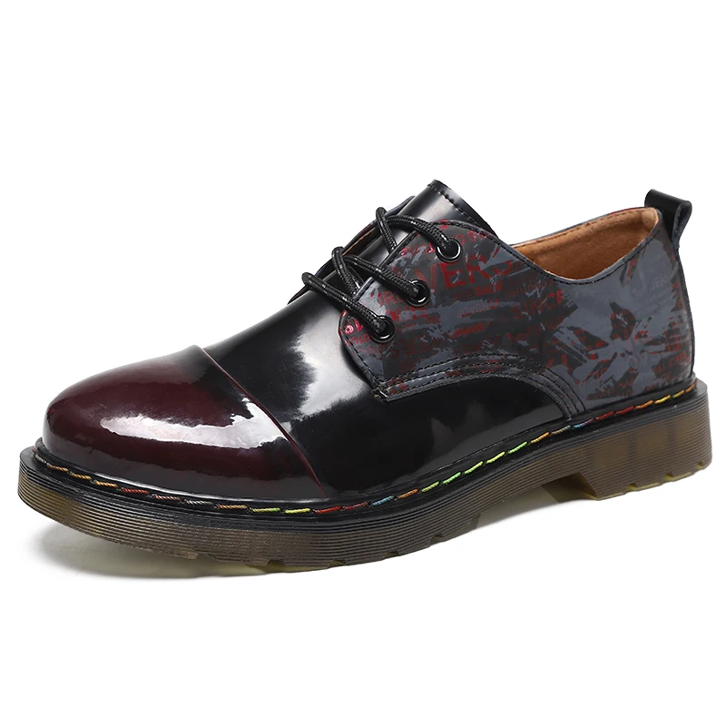 

Fashion Trend Male Casual Leather Shoes Luxury Cow Split Leather Men's Business Work Dress Shoes Walking Low Cut Shoes For Men