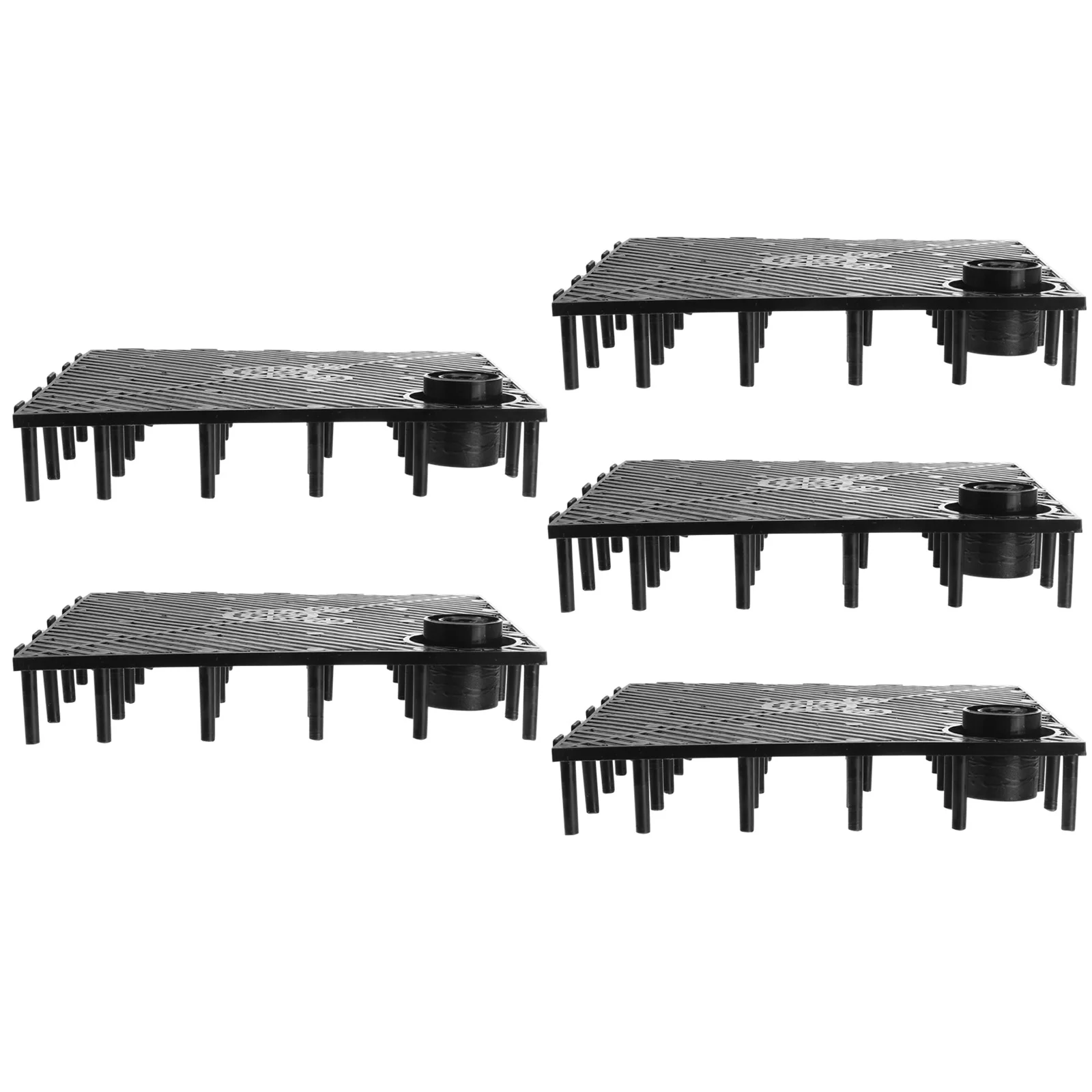 

5 Pcs Fish Tank Filter Plate Filters Aquarium Filtering Accessories Isolation Board Plates Plastic Bottom Divider Sand