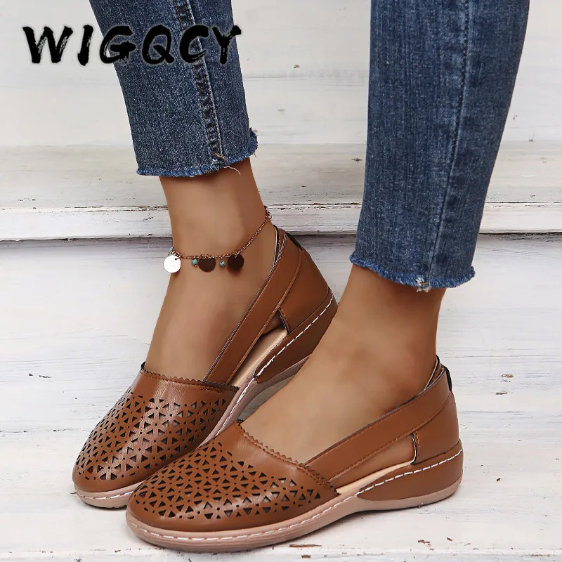 Women Sandals Wedges Summer Breathable