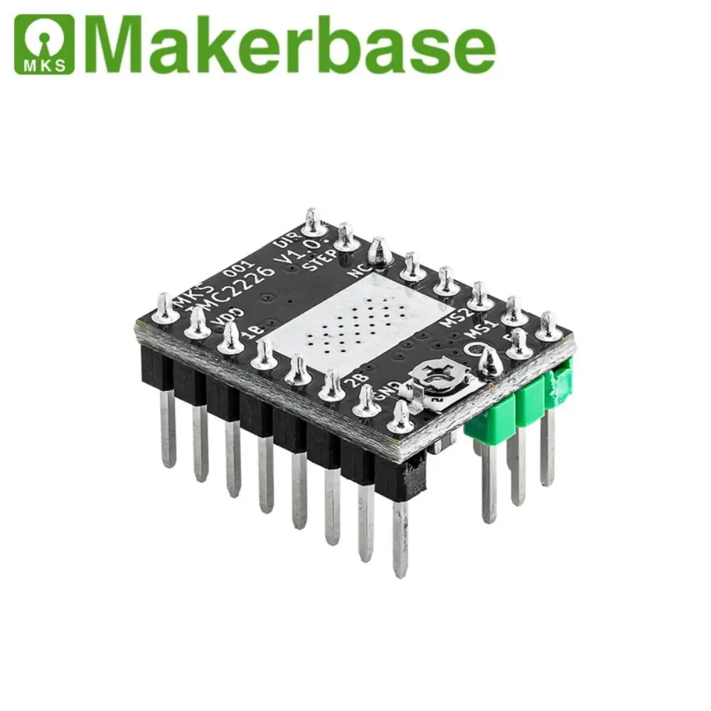Makerbase MKS TMC2226 2226   ̹ ܽƽ 3D  ǰ, 2.5A UART Ʈ ϷƮ VS TMC2209 TMC2208