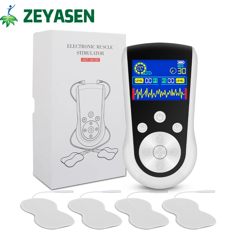 Tens Unit 25 Modes 50 Intensity EMS Electric Muscle Therapy Stimulator Physiotherapy Pulse Slimming Massager Pain Relief Machine 2023 new electric muscle stimulate massage device for period pain relief physiotherapy tans ems unit