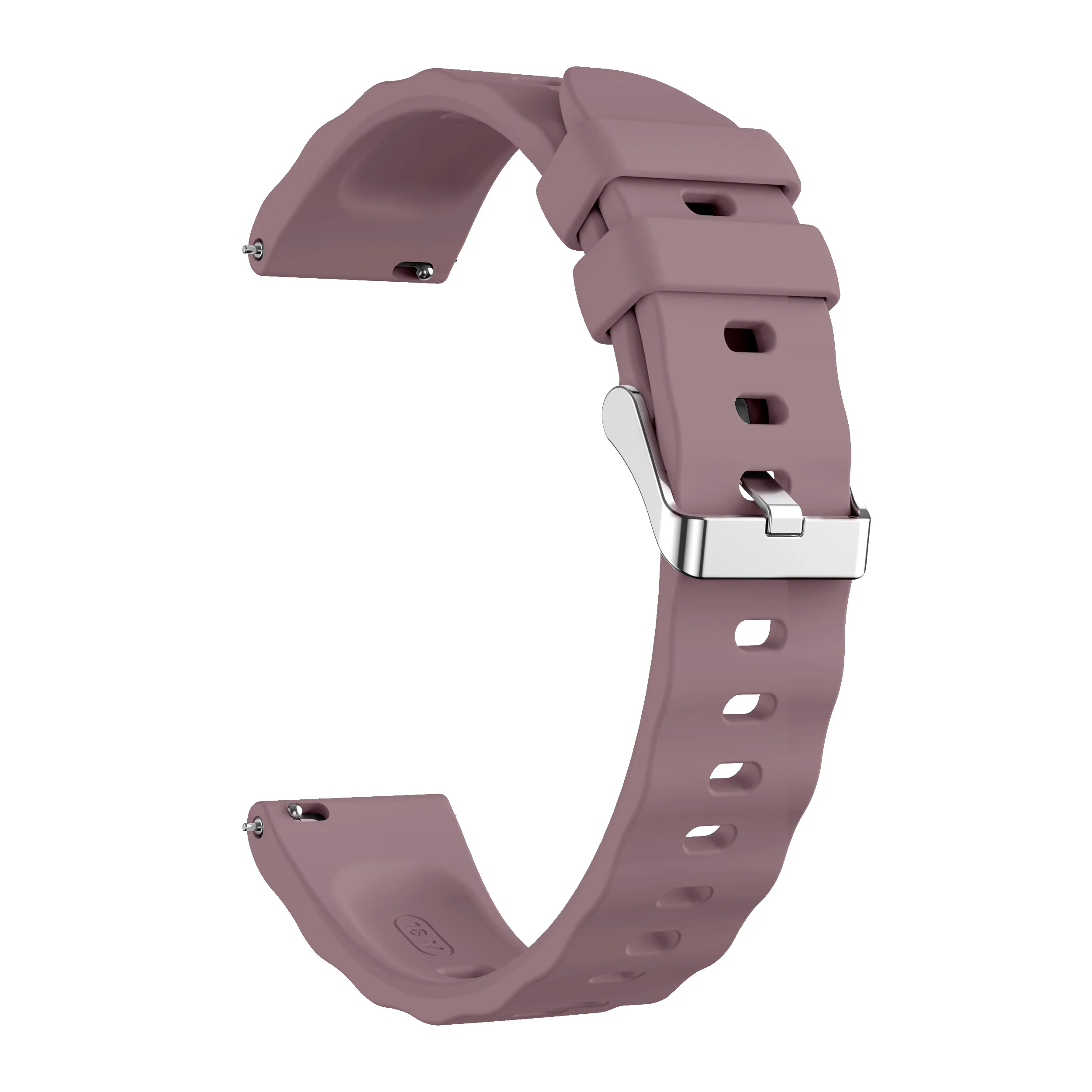 Elegant 18mm Silicone Watch Band - Premium Comfort & Style Strap