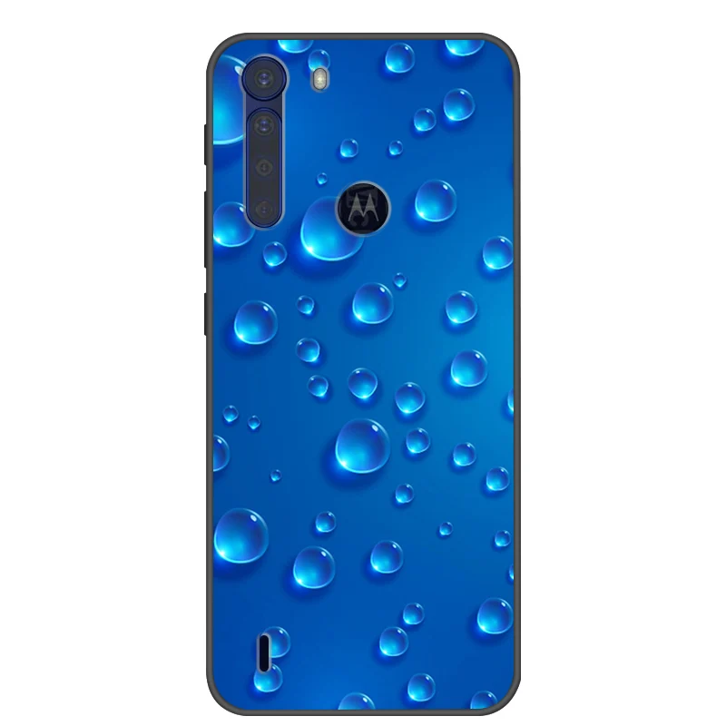 Fashionable Cool Soft Silicone Cover for Motorola One Fusion+ Phone
