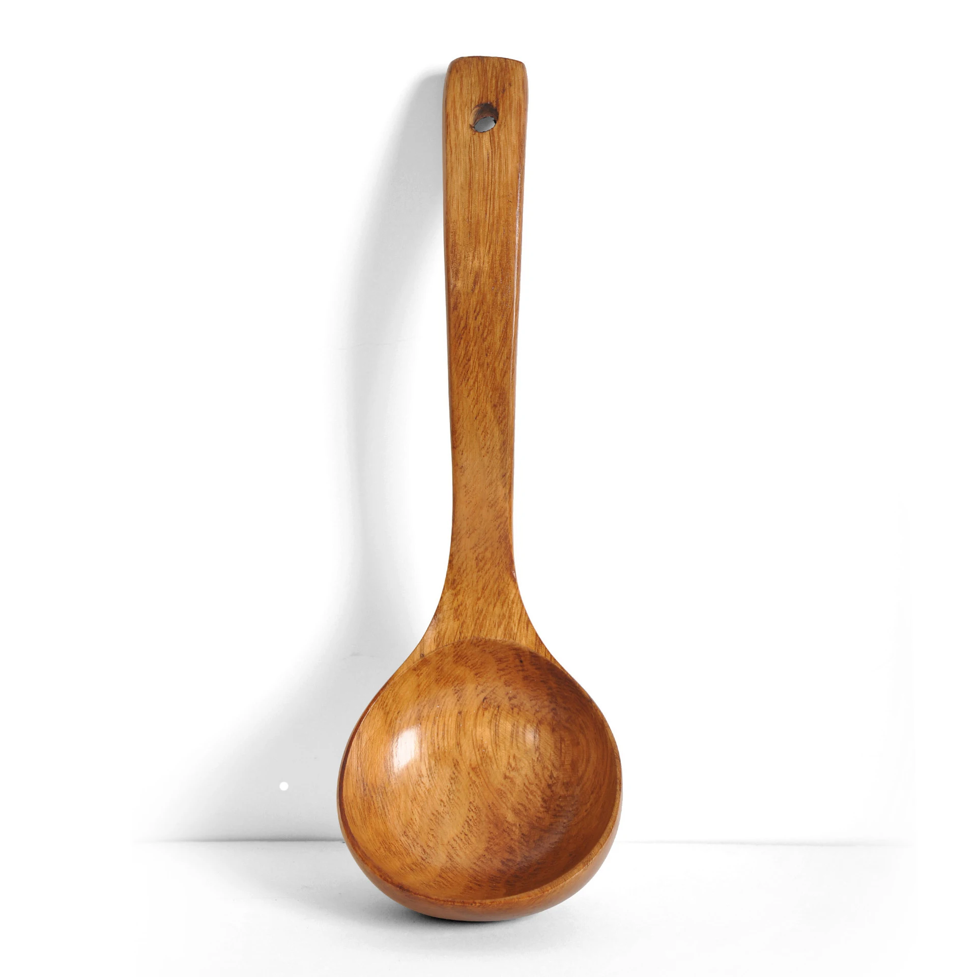 Wooden Soup Spoon Serving Spoon Ladle Home Kitchen Cooking Anti-scalding Big Ramen Noodle Soup Tableware Supplies