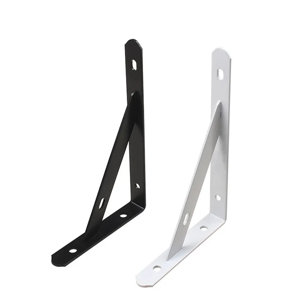 Heavy Duty Triangle Shelf Brackets 2pcs 6/8/10/12 Inch Wall Mounted L Shape Thickened Corner Brace Right Angle Bracket shelf bracket