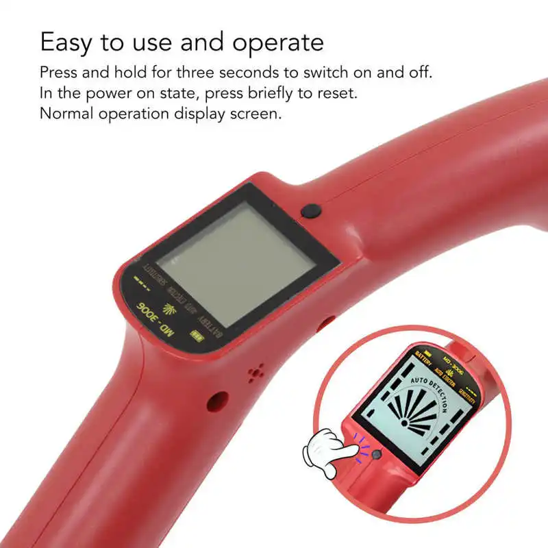 Metal Detector Pinpointer Coin Finder High Accuracy Tool for Inspection Searching metal detectors