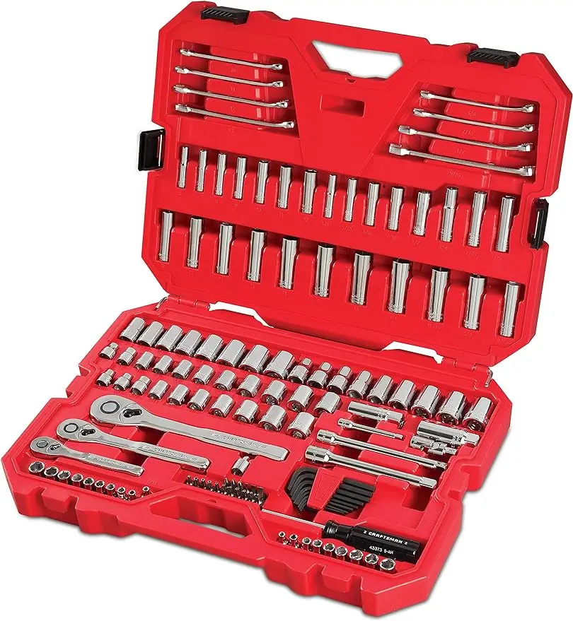 

Mechanics Tool Set, SAE/Metric, 135-Piece (CMMT12024)