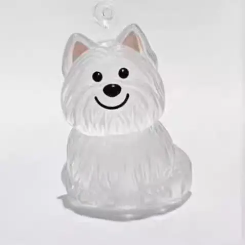 Hanging Pet Keychain Pendant Memorial Resin Cat/Dog Hair Storage Capsule thumbnail 11
