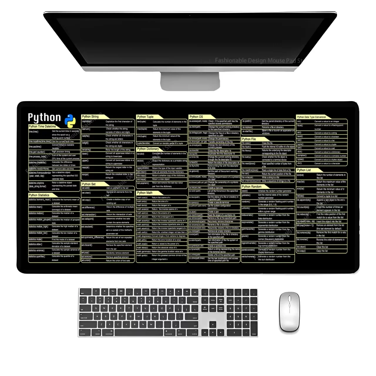 Python Shortcuts Key Mouse Pad Spanish Python Programing Cheat Sheet Shortcuts Keys Mouse Pad Keyboard ...
