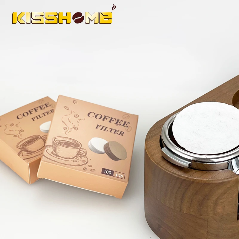 Premium Round Coffee Filter Papers - Disposable Secondary Filters for Espresso Portafilters | Barista Essentials