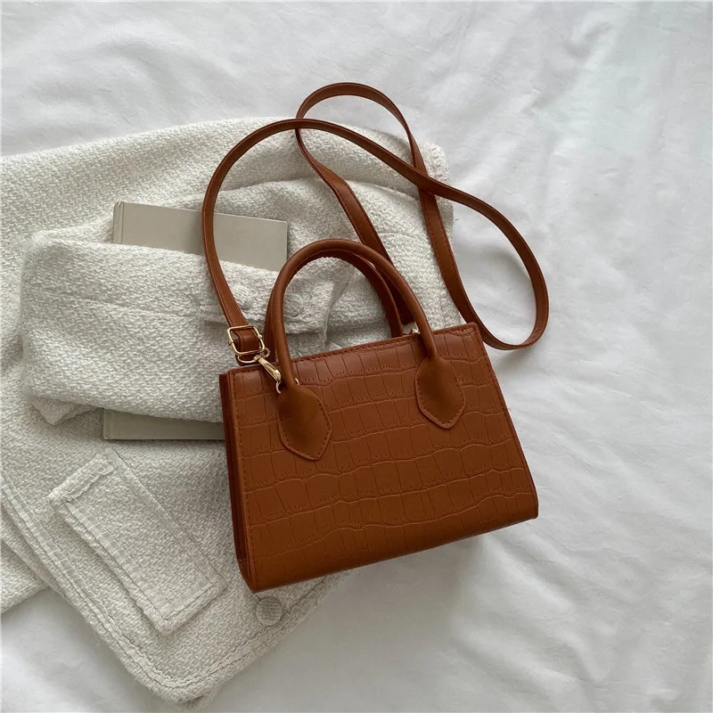 thumbnail image 1 of Nuevos bolsos cruzados cuadrados para mujer, bolsos y carteras de moda, bolsos de hombro para mujer, bolsos pequeños con asa superior, 1 of 5