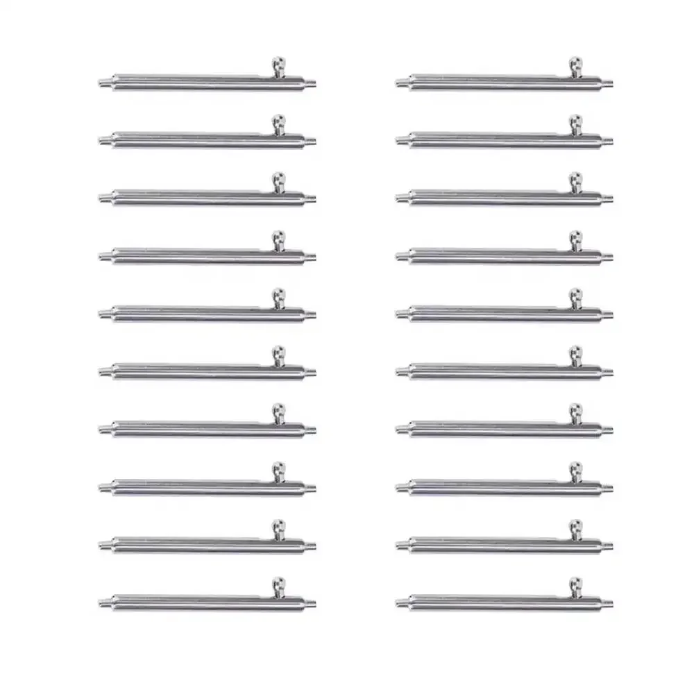 Watch pin repair tools 1.8mm diameter 20MM 22MM 10PCS quick release watch strap spring bars pins 24mm 18MM 23MM 16MM 19MM
